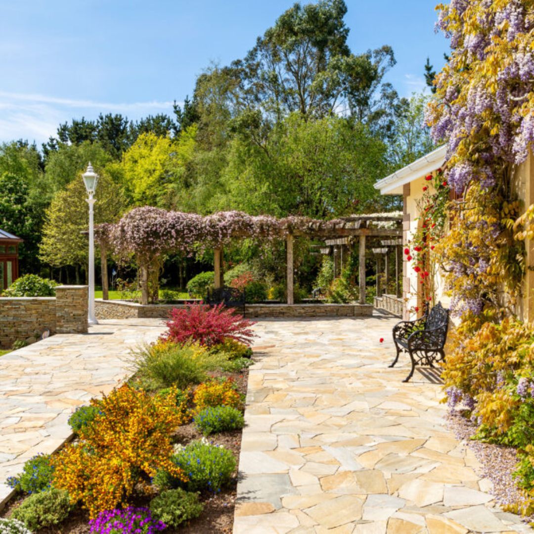 the exterior of the Georgian estate in Ireland
