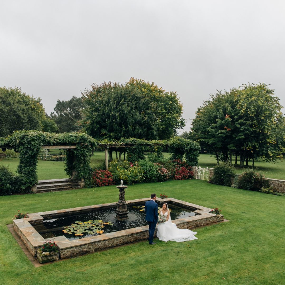 Irish garden for wedding