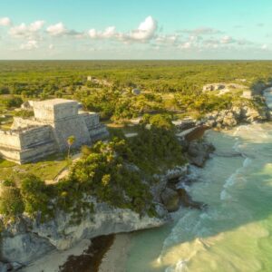 cliffs at Tulum, Mexico