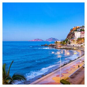 A beach in Mexico