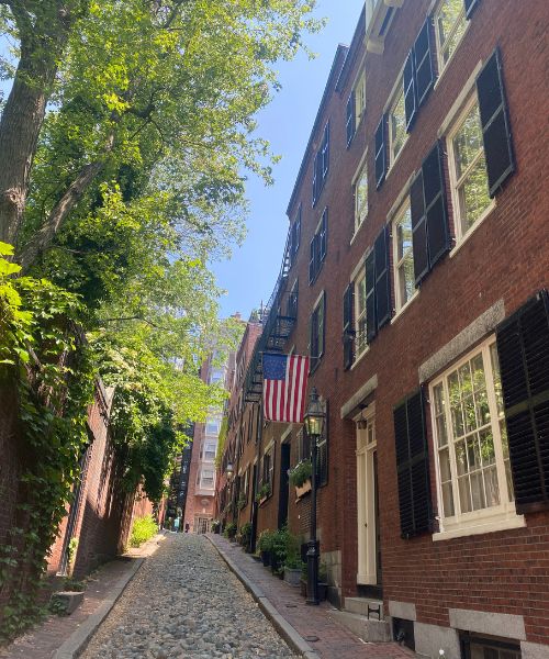 outside of building