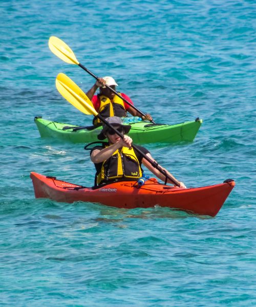 kayaking