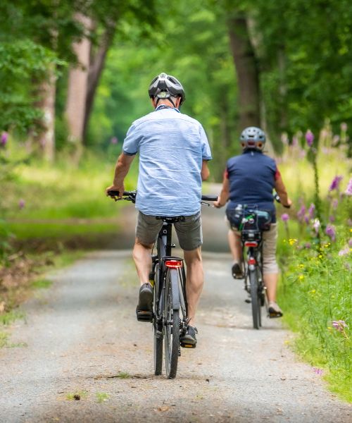 biking